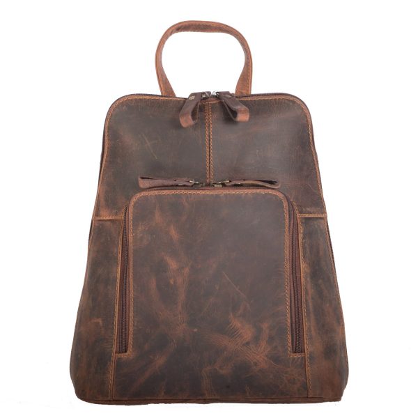ΔΕ-1179OIL - Δερμάτινο σακίδιο πλάτης