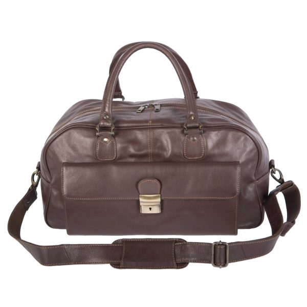 DE-1012 (1) - Δερμάτινος σάκος ταξιδιού